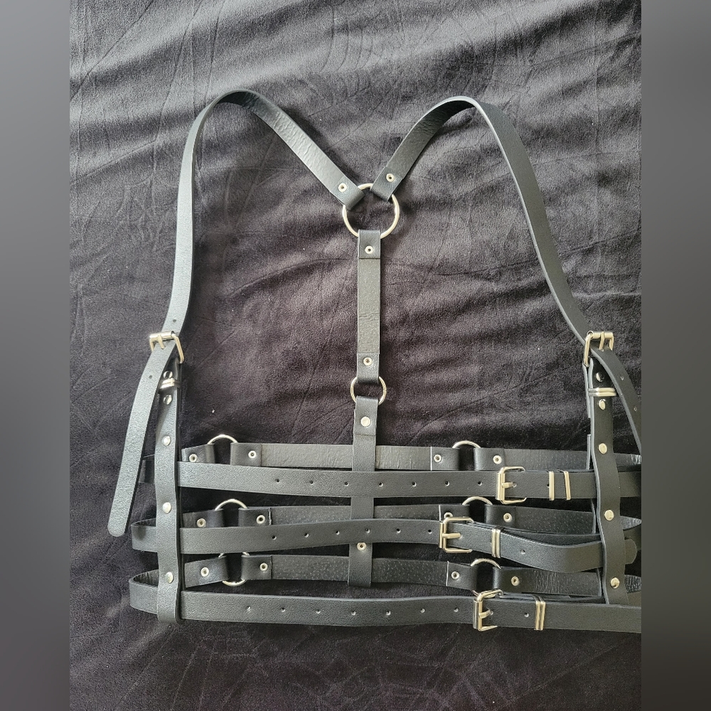 FOXBLOOD Triple Buckle Harness Belt
